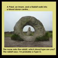 A Priest and a Rabbit Walk Into A Joke...
